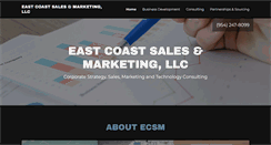 Desktop Screenshot of eastcoastsm.com